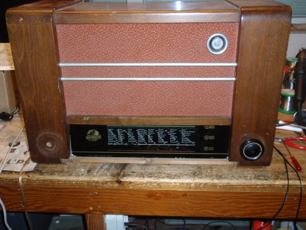 buizenradio, stern, Ophalen