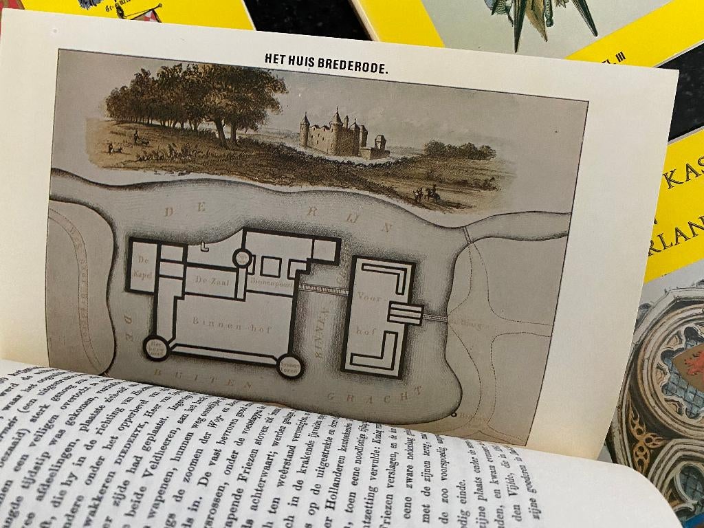 Merkwaardige kasteelen in Nederland 6 delen., Boeken, Ophalen of Verzenden, Zo goed als nieuw
