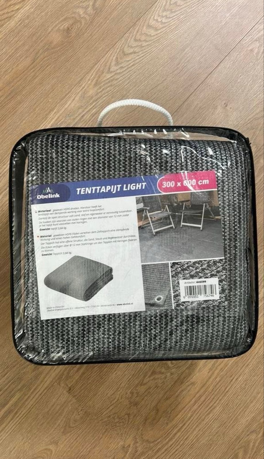 Obelink Tenttapijt 300 x 600 cm - Nieuw in verpakking, Ophalen of Verzenden, Nieuw