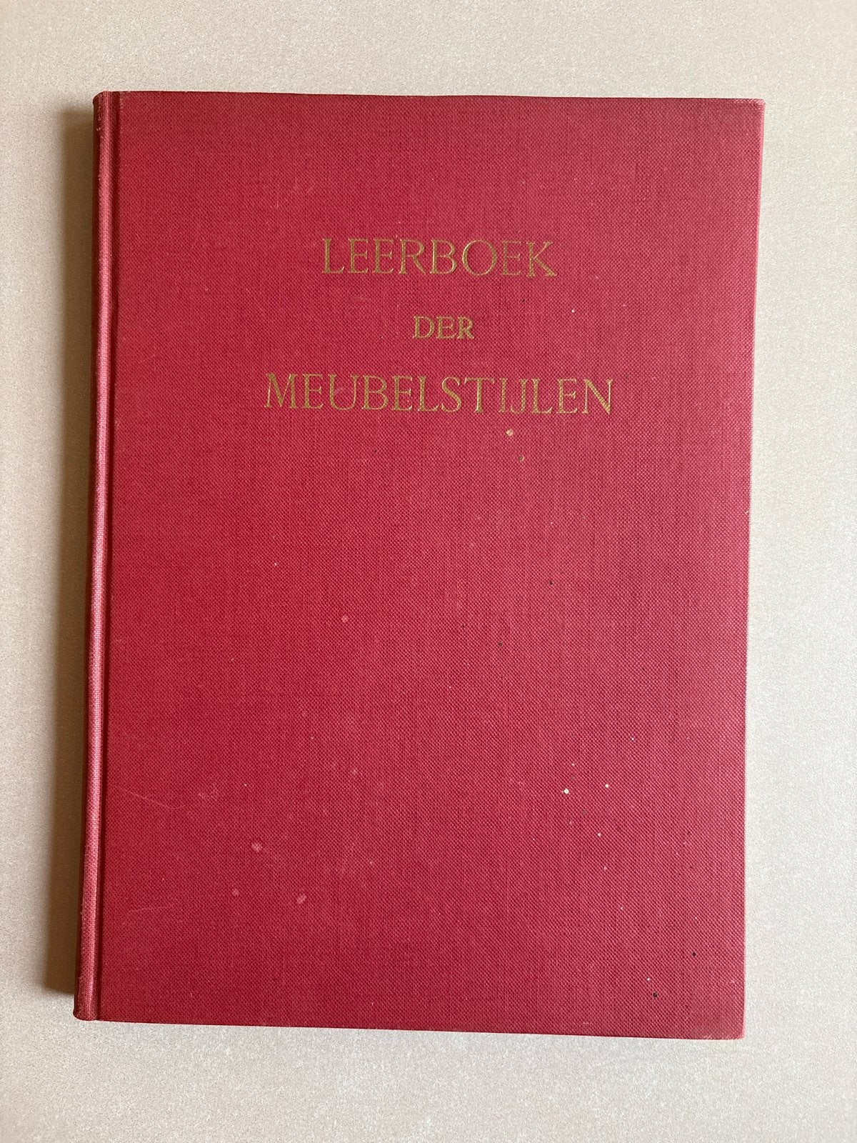 Leerboek der Meubelstijlen - Henk Baaren & A.G. Velu, Ophalen of Verzenden, Gelezen, Overige onderwerpen