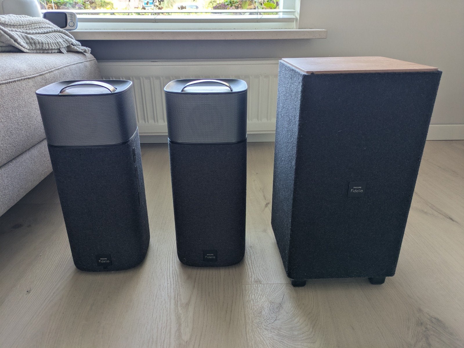 Philips Fidelio Draadloze Speakerset met Subwoofer, Audio, Tv en Foto, Luidsprekers, Philips, Ophalen of Verzenden, Zo goed als nieuw