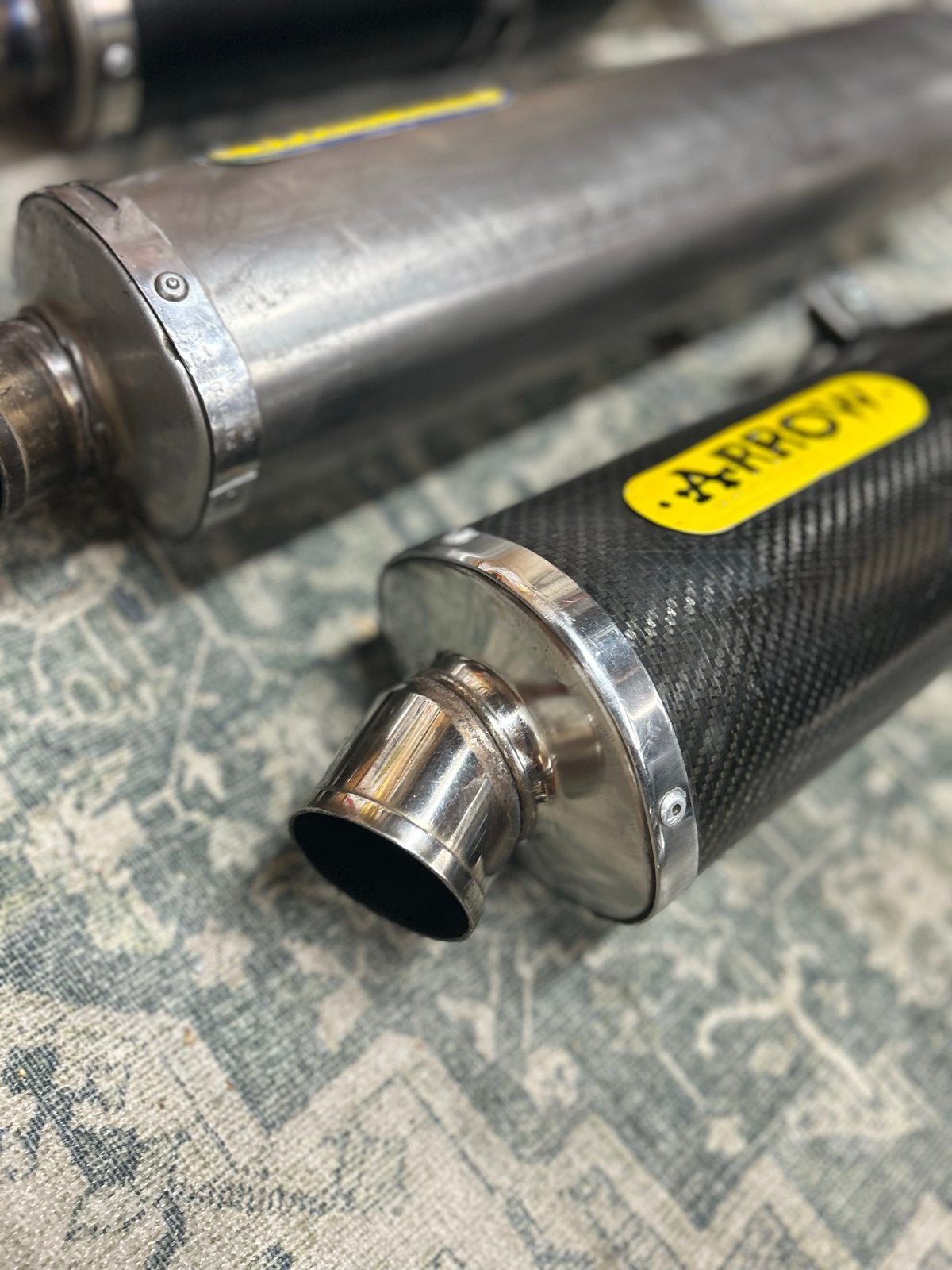 Arrow carbon demper, Motoren, Ophalen of Verzenden, Gebruikt
