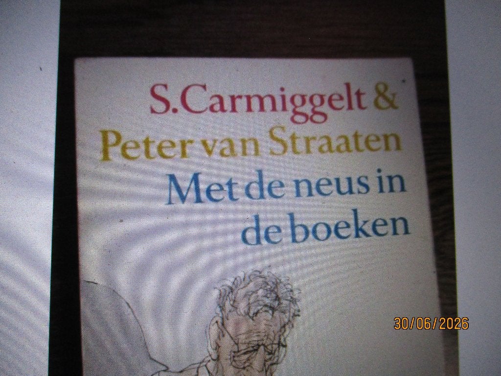 Met de neus in de boeken Simon Carmiggelt 9029510951 #, Ophalen of Verzenden, Gelezen
