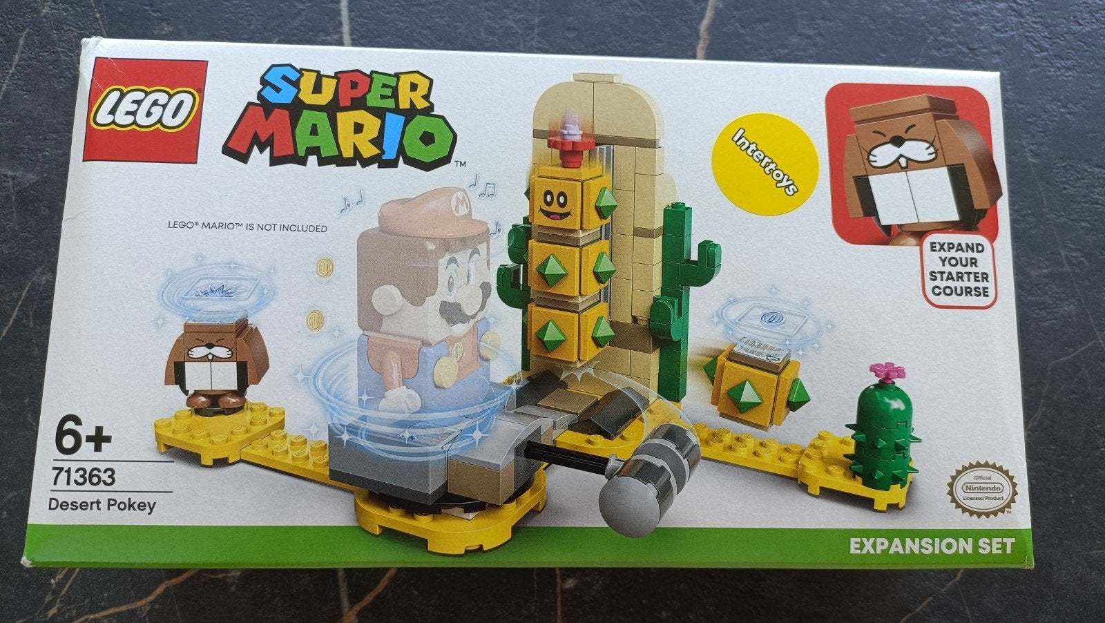 LEGO Super Mario 71363 Desert Pokey Uitbreidingsset, Ophalen of Verzenden, Zo goed als nieuw