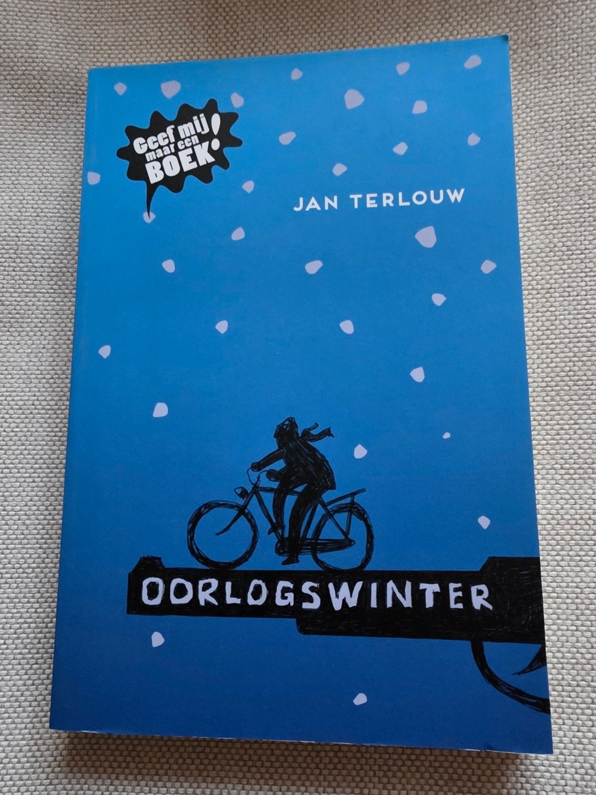 Oorlogswinter - Jan Terlouw (Jeugdboek), Tweede Wereldoorlog, Ophalen of Verzenden, Zo goed als nieuw, Algemeen