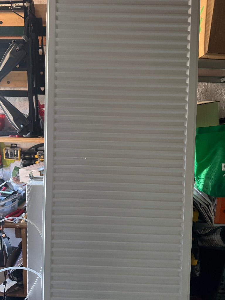 horizontale paneel radiator, Ophalen, Zo goed als nieuw, IJzer