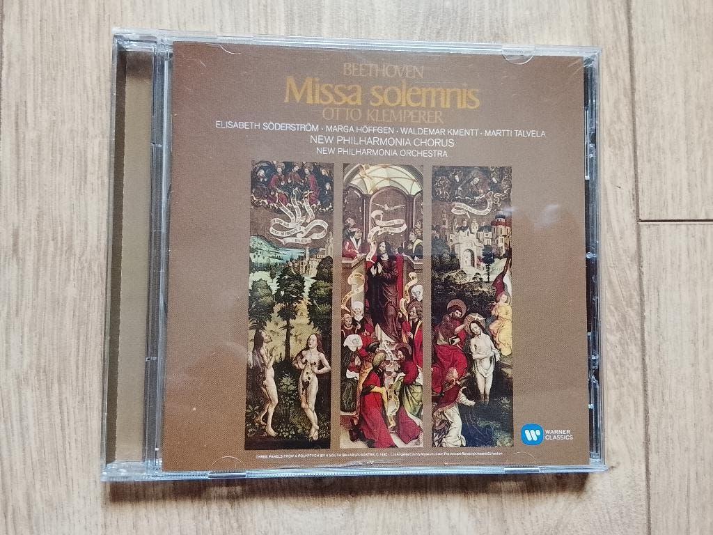 Beethoven Missa Solemnis Klemperer Philarmonia EMI Remaster, Ophalen of Verzenden, Romantiek, Zo goed als nieuw, Orkest of Ballet