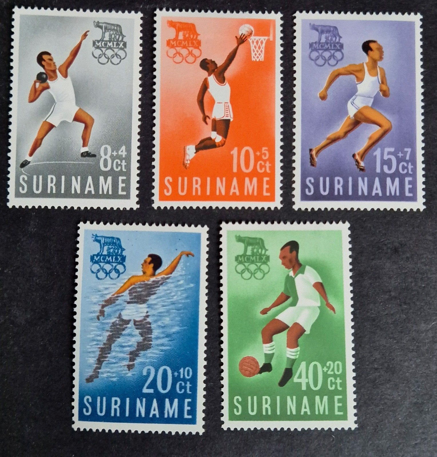 NVPH 349-353 Olympische zegels., Ophalen of Verzenden, Postfris