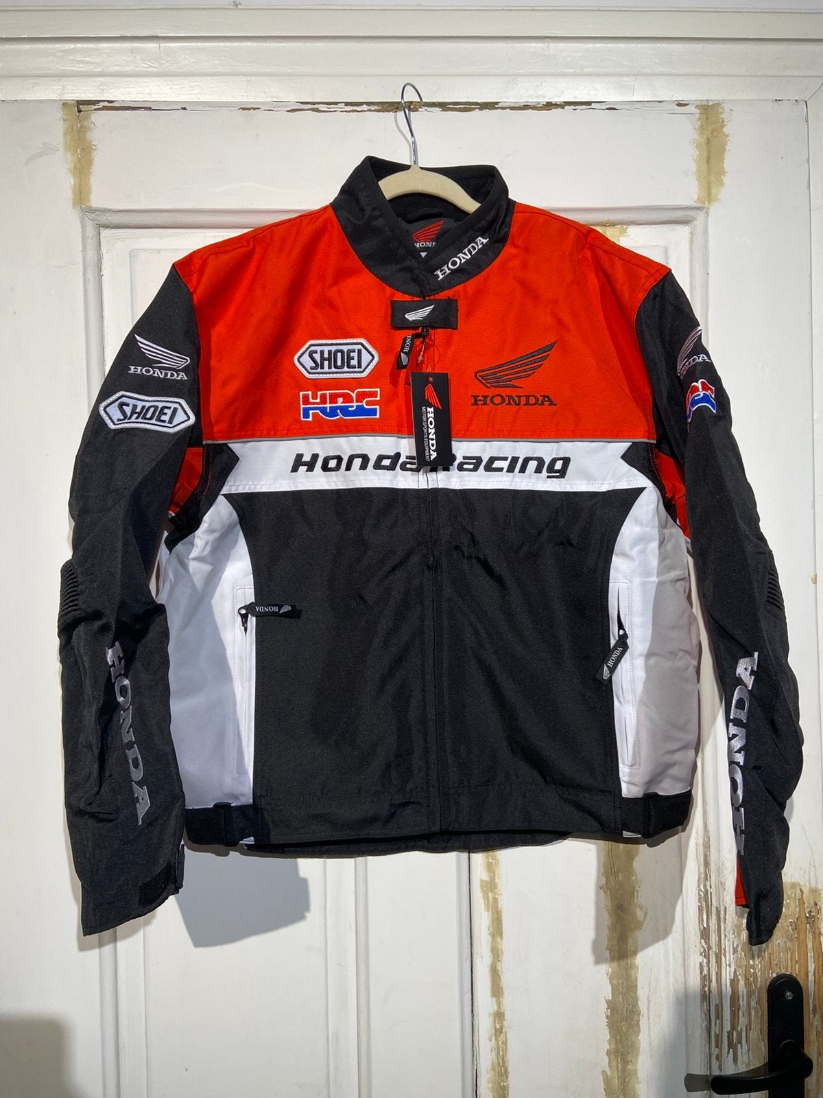 Honda-motorjas (maat 4XL) Vintage Racing, Motoren, Ophalen of Verzenden, Nieuw zonder kaartje, Dames, Jas | textiel