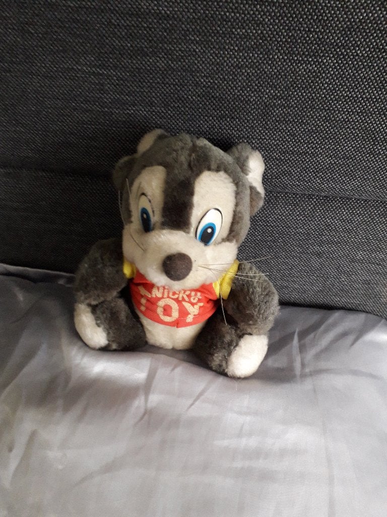 knuffel Nicky Toy, Ophalen of Verzenden, Gebruikt, Overige typen, Klein (minder dan 20 cm)