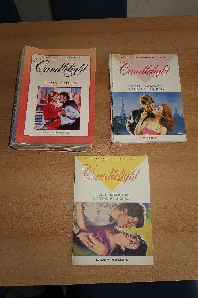 41 Candlelight tijdschriften / romans, Ophalen of Verzenden, Gelezen