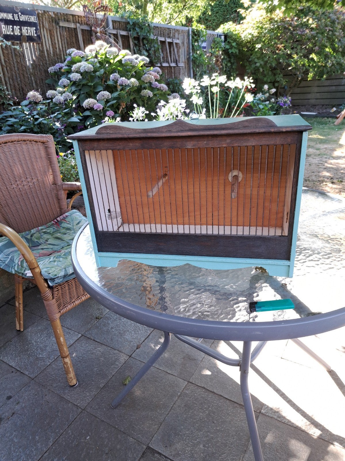 vogelkooitje antiek frans, Ophalen of Verzenden