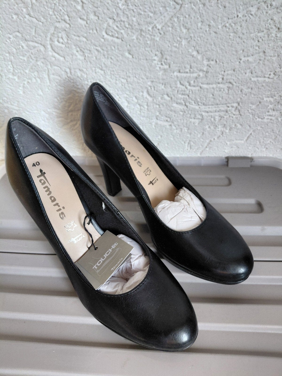 Tamaris Zwarte Pumps Maat 40 - Nieuw met label, Kleding | Dames, Tamaris, Pumps, Zwart, Nieuw