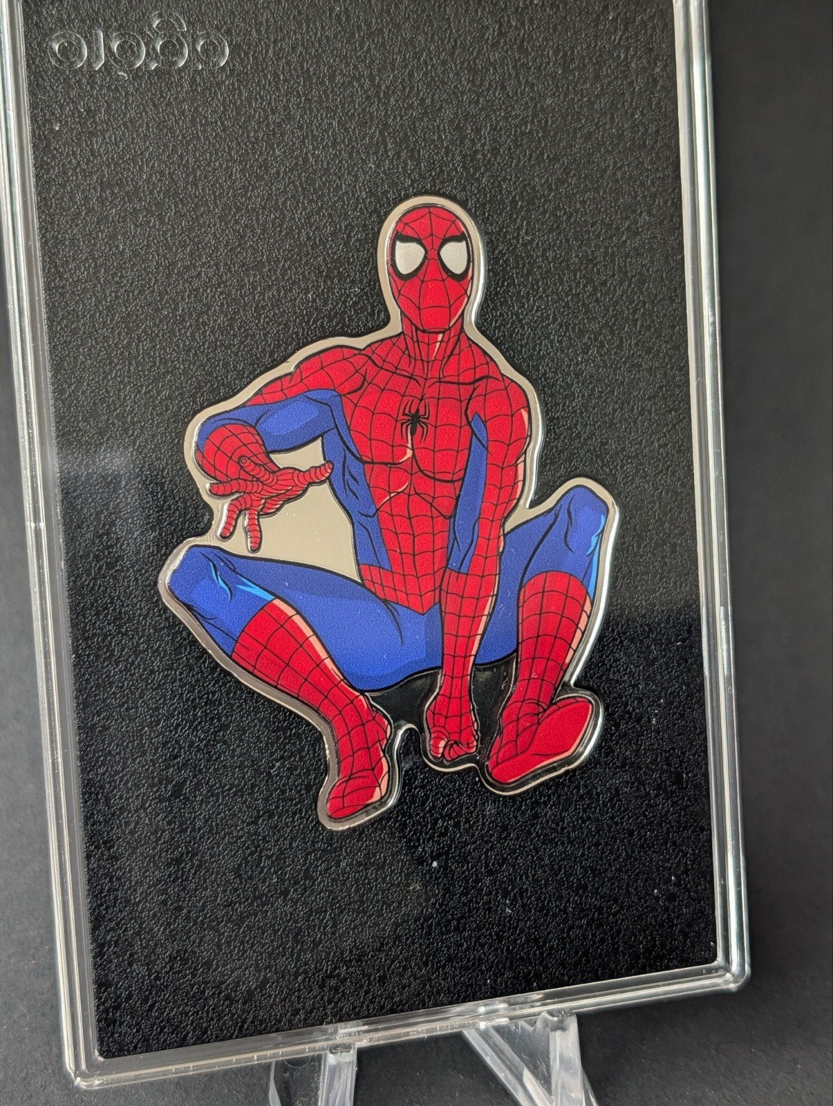 Puur Zilveren Spiderman Marvel Agoro Collectible, Postzegels en Munten, Ophalen of Verzenden, Zilver