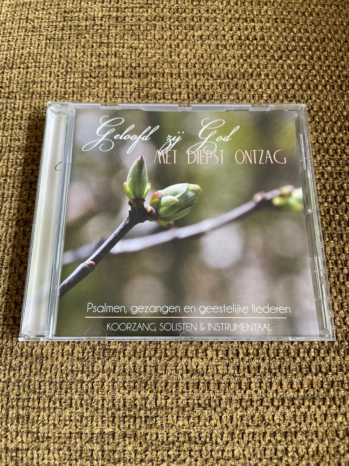 Geloofd zij God met diepst ontzag - Psalmen, gezangen en gee, Orgel, Geestelijke liederen, Ophalen of Verzenden, Zo goed als nieuw