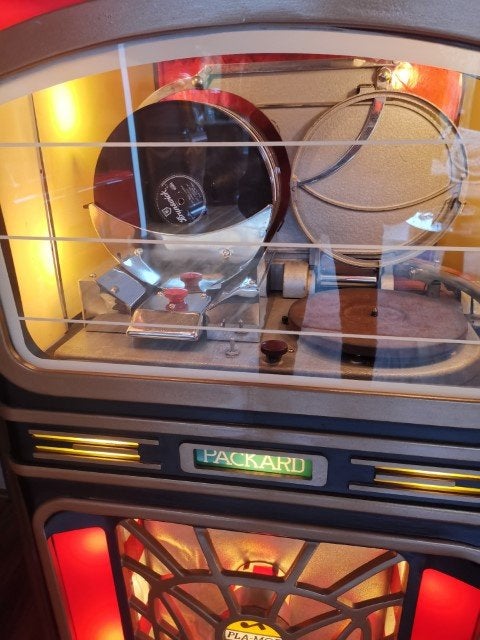 Packard Pla-Mor 7 jukebox, Ophalen, Zo goed als nieuw, Voor 1950, Overige merken