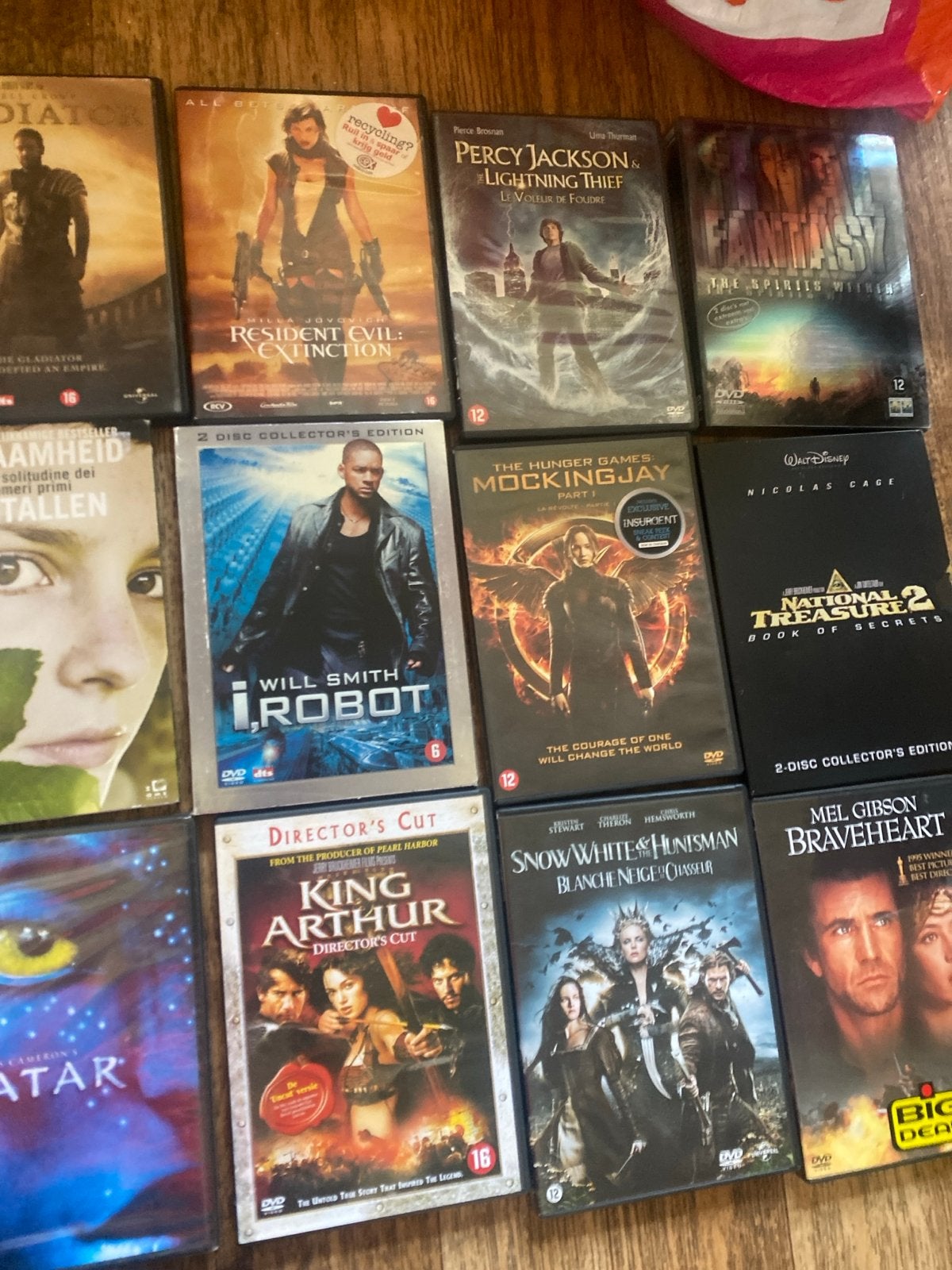 Diverse DVD collectie: Actie, Fantasy, Thriller, Engels, Speciale editie, Nederlands, Actiethriller