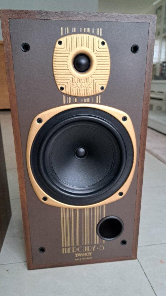 Tannoy Mercury Gold, Audio, Tv en Foto, Gebruikt, 60 tot 120 watt, Basreflex, Boekenplank luidspreker