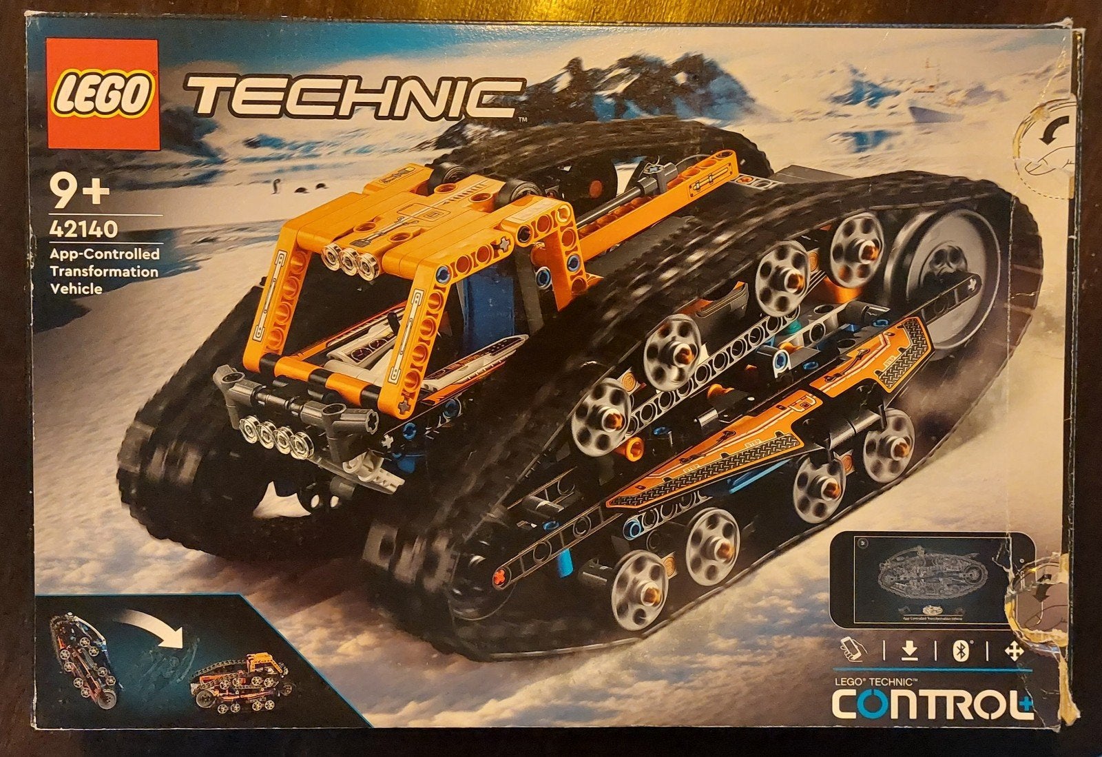 Lego Technic 42140 transformatie voertuig bestuurbaar, Ophalen of Verzenden, Zo goed als nieuw