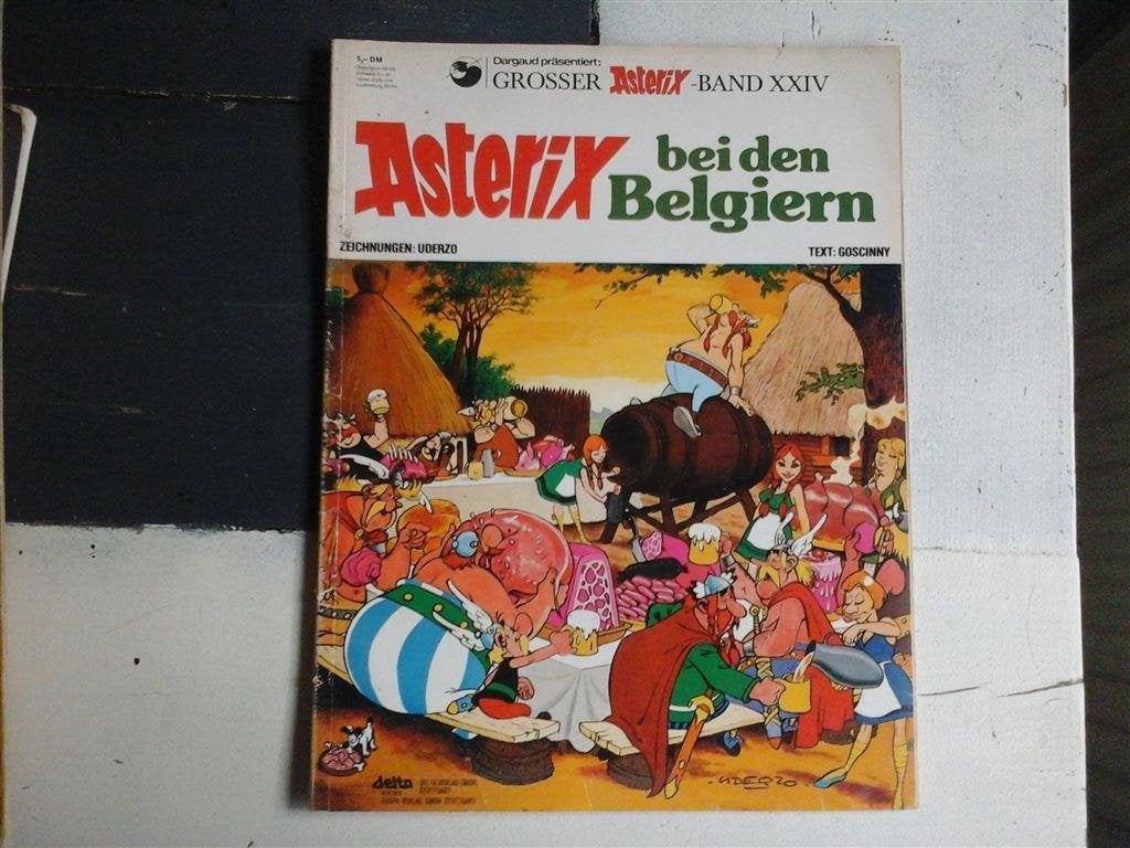 ns5-asterix bei den belgiern-goede staat, Eén stripboek, Ophalen of Verzenden, Zo goed als nieuw