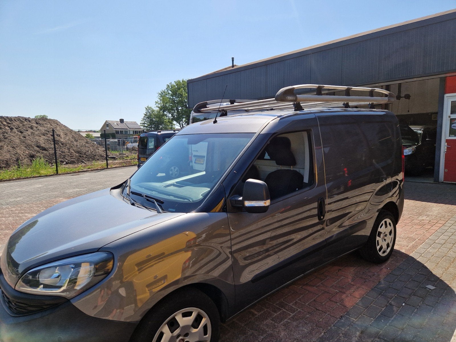 Imperiaal aluminium Fiat doblo L1, Auto diversen, Dakdragers, Ophalen