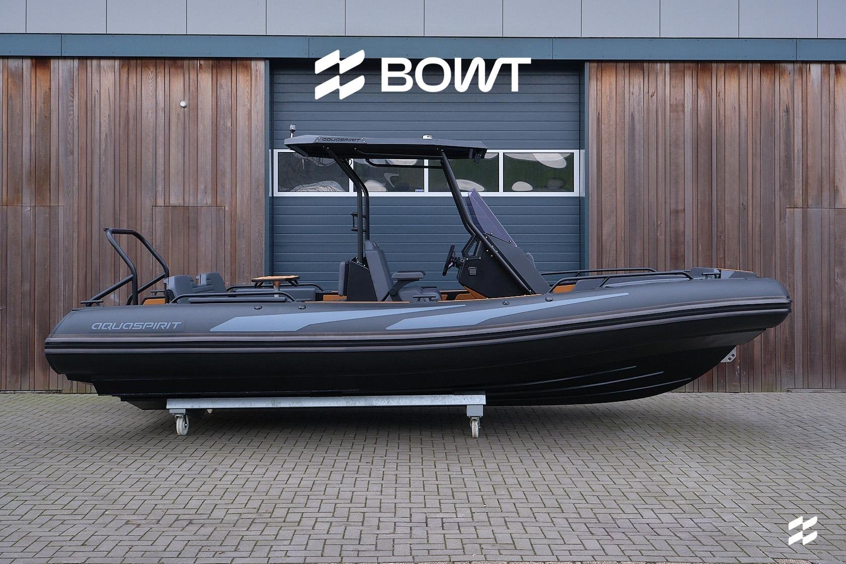AQUASPIRIT S700 | Aluminium RIB | D-Tubes | Max. 300 pk, Gebruikt, Benzine, Aquaspirit