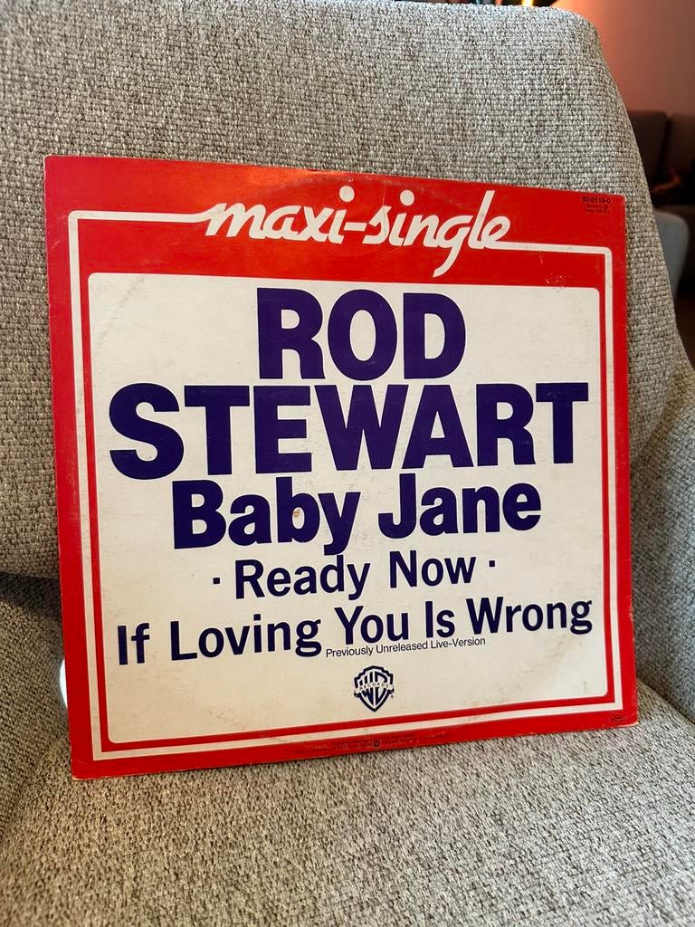 Rod Stewart LP, Cd's en Dvd's, Ophalen of Verzenden, Zo goed als nieuw, Overige formaten