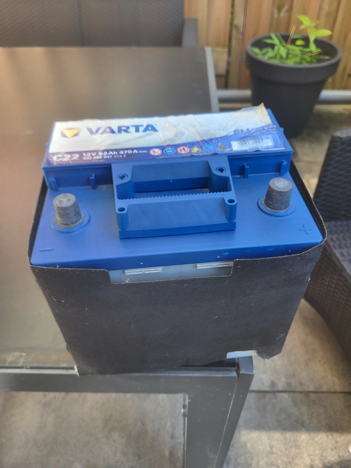 Varta C22 12V 52Ah 470A accu - Overbodig, Ophalen of Verzenden