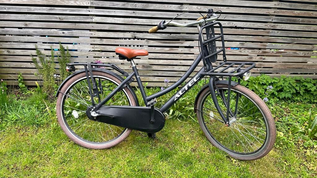Altec Transportfiets 26 inch - Zwart, Fietsen en Brommers, Terugtraprem, Gebruikt, 47 tot 50 cm, Versnellingen