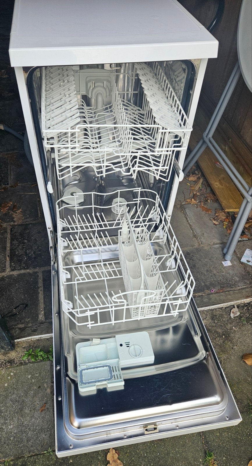 Whirlpool vaatwasser, Ophalen, Gebruikt, Tussenbouw, Minder dan 85 cm
