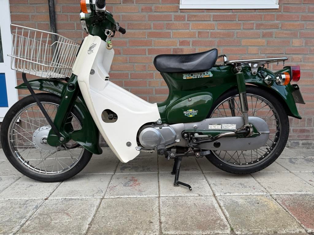 Honda C50 NT Super Cub met kenteken, Fietsen en Brommers, Brommers | Oldtimers, Maximaal 45 km/u, 50 cc, 3 versnellingen, Ophalen