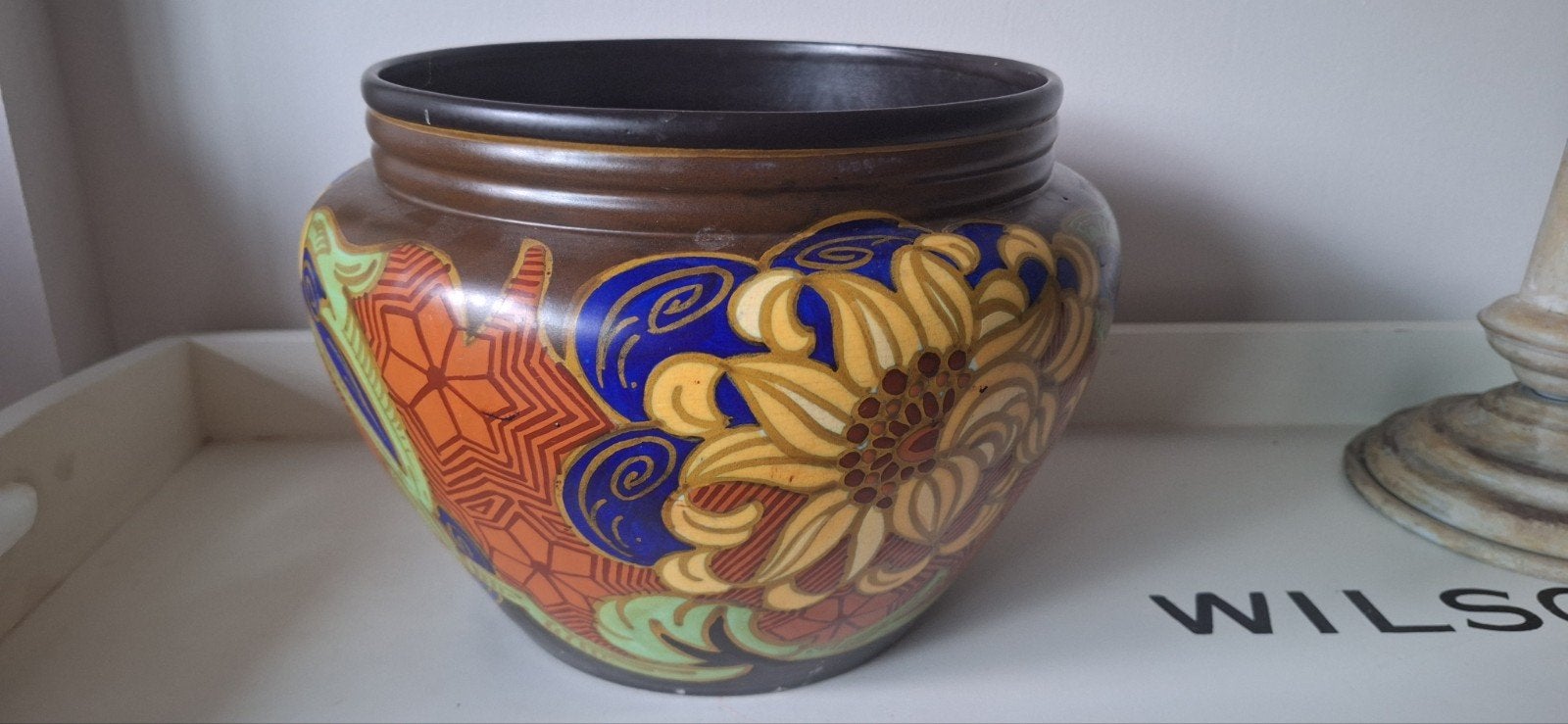 Goudse plateel pot Picodor, Antiek en Kunst, Antiek | Keramiek en Aardewerk, Ophalen of Verzenden