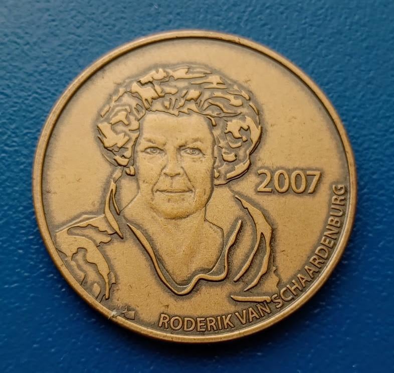 Penning Koningin Beatrix - Roderik van Schaardenburg 2007, Verzenden, Brons, Nederland