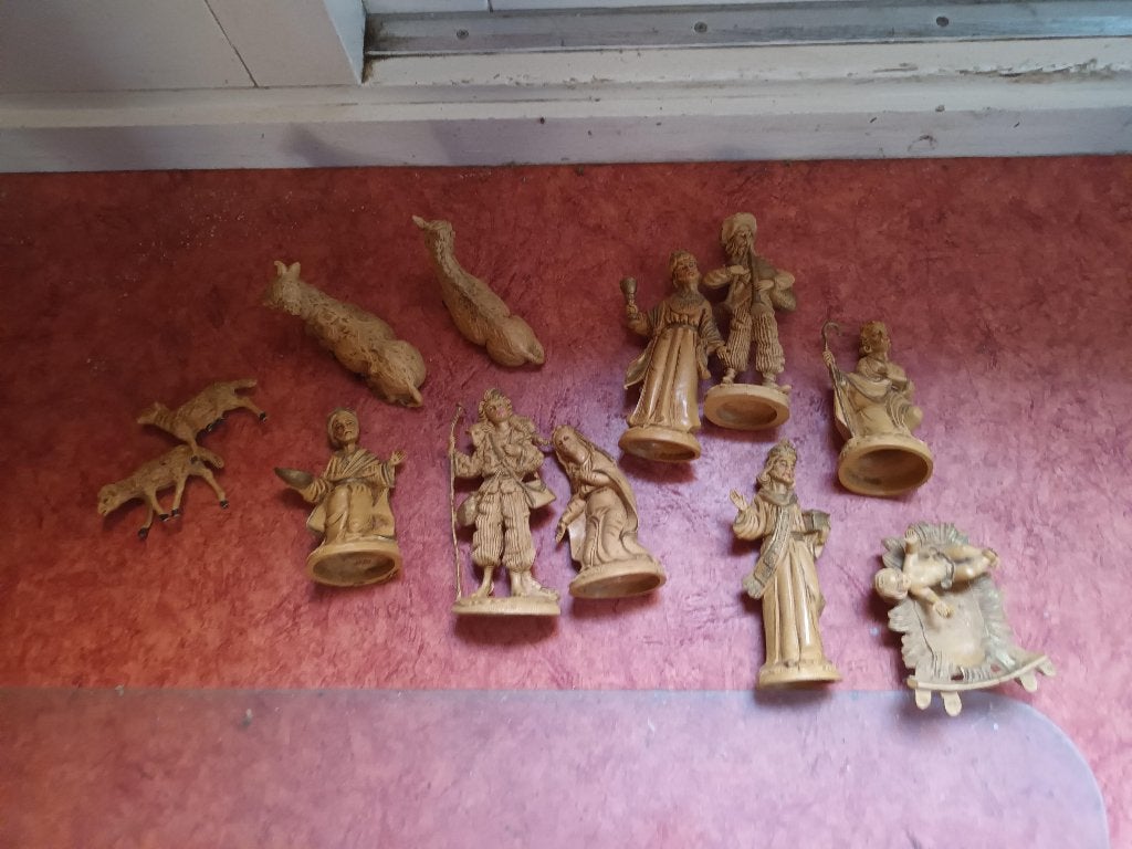 Kerstfiguurtjes, Ophalen, Gebruikt