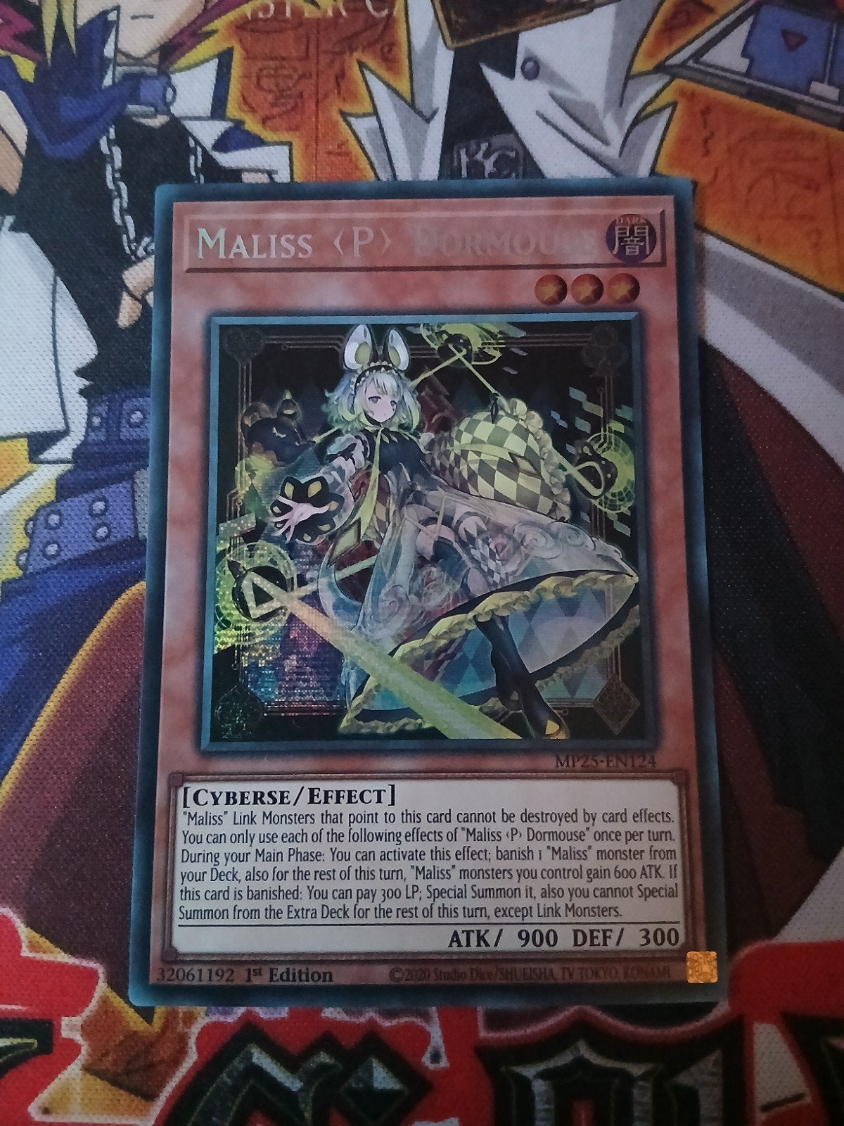 Maliss P Dormouse - Secret Rare MP25 - Yu-Gi-Oh, Ophalen of Verzenden, Zo goed als nieuw, Foil