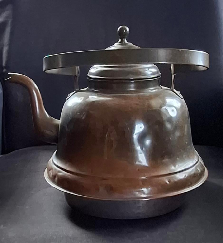 Oude koperen ketel, Antiek en Kunst, Antiek | Koper en Brons, Ophalen of Verzenden
