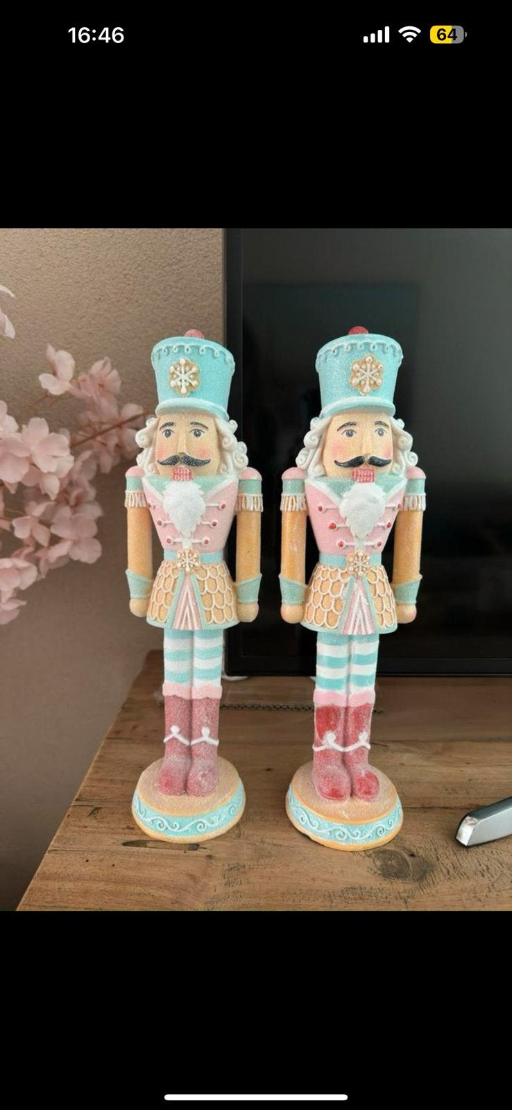 Notenkrakers kerst beeldjes, Ophalen of Verzenden, Zo goed als nieuw