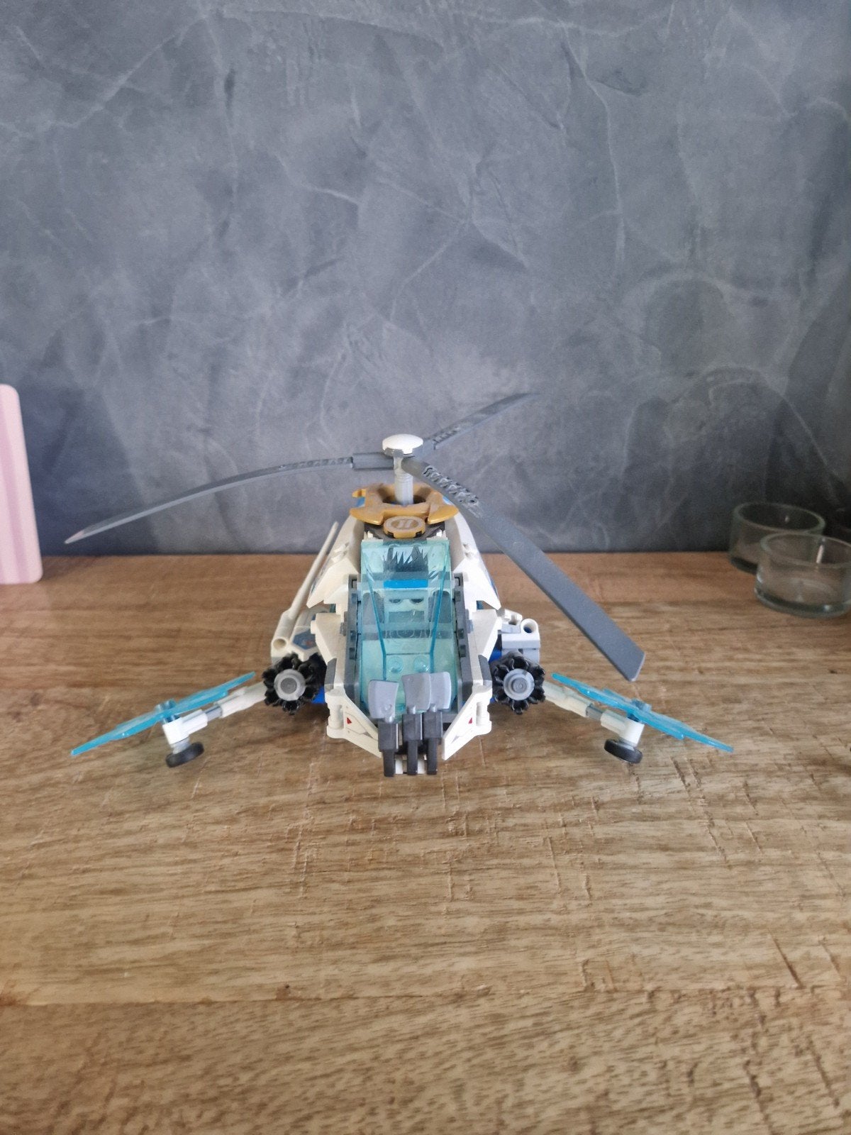 lego ninjago zane's voertuig: Shuricopter, Ophalen of Verzenden, Gebruikt, Actiefiguurtje