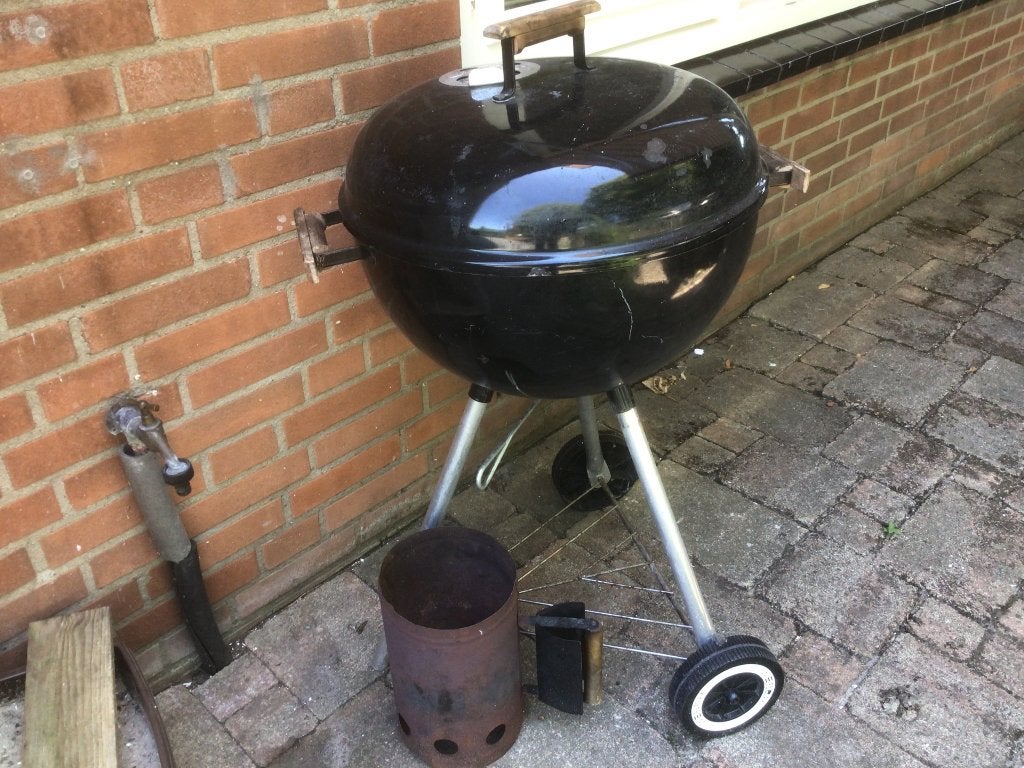BBQ, Tuin en Terras, Houtskoolbarbecues, Ophalen, Gebruikt, Weber