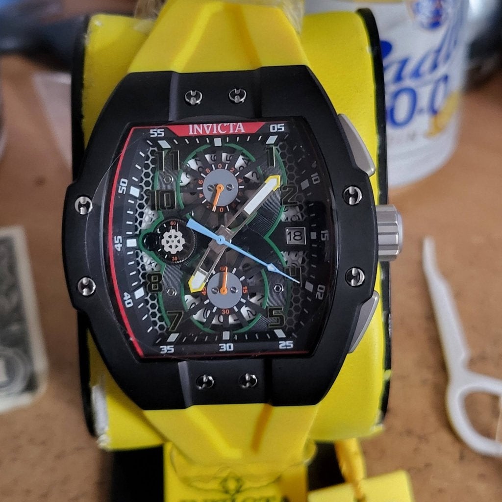 invicta ocean voyage 52 mm en nog een paar, Overige merken, Staal, Polshorloge, Nieuw