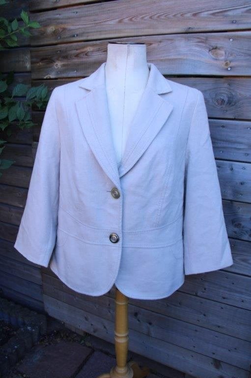 Jasje beige Gerry Weber mt 46 Vaste prijs, Beige, Maat 46/48 (XL) of groter, Ophalen of Verzenden, Zo goed als nieuw