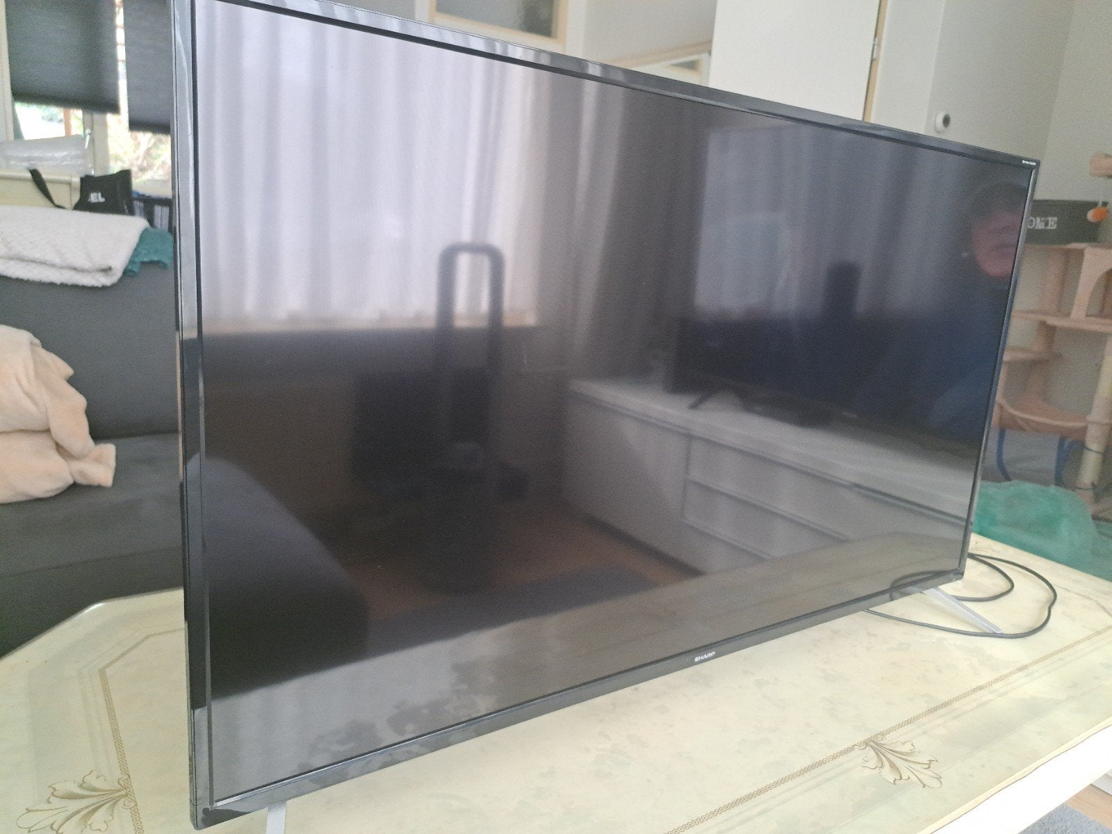Sharp 42 inch TV met afstandsbediening, model 42CI2EA, Audio, Tv en Foto, Televisies, 50 Hz, Ophalen of Verzenden, 100 cm of meer
