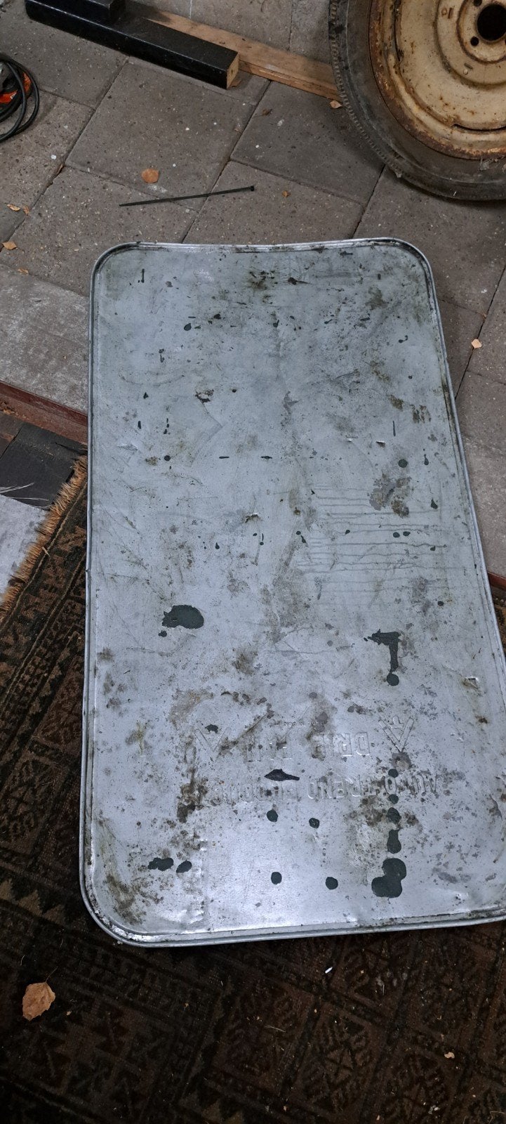 Gebruikte lekbak voor auto-onderhoud, drip pan, Ophalen, Gebruikt, Universele onderdelen