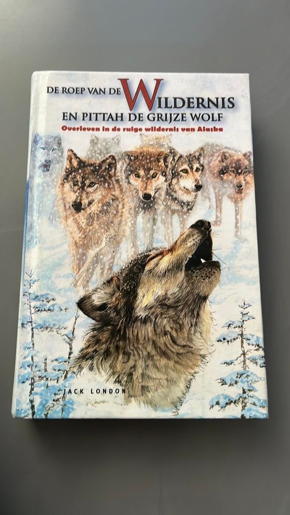 De roep van de wildernis en Pittah de grijze wolf, Boeken, Kinderboeken | Jeugd | 10 tot 12 jaar, Zo goed als nieuw, Ophalen of Verzenden