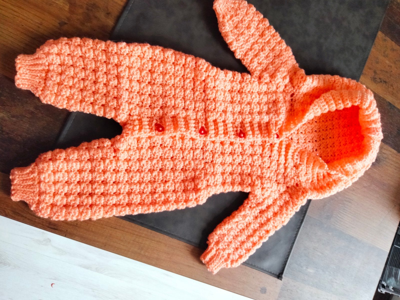Gehaakte rompers maat 0-3 maanden, Kinderen en Baby's, Ophalen of Verzenden, Nieuw, Handgemaakt, Jongetje of Meisje