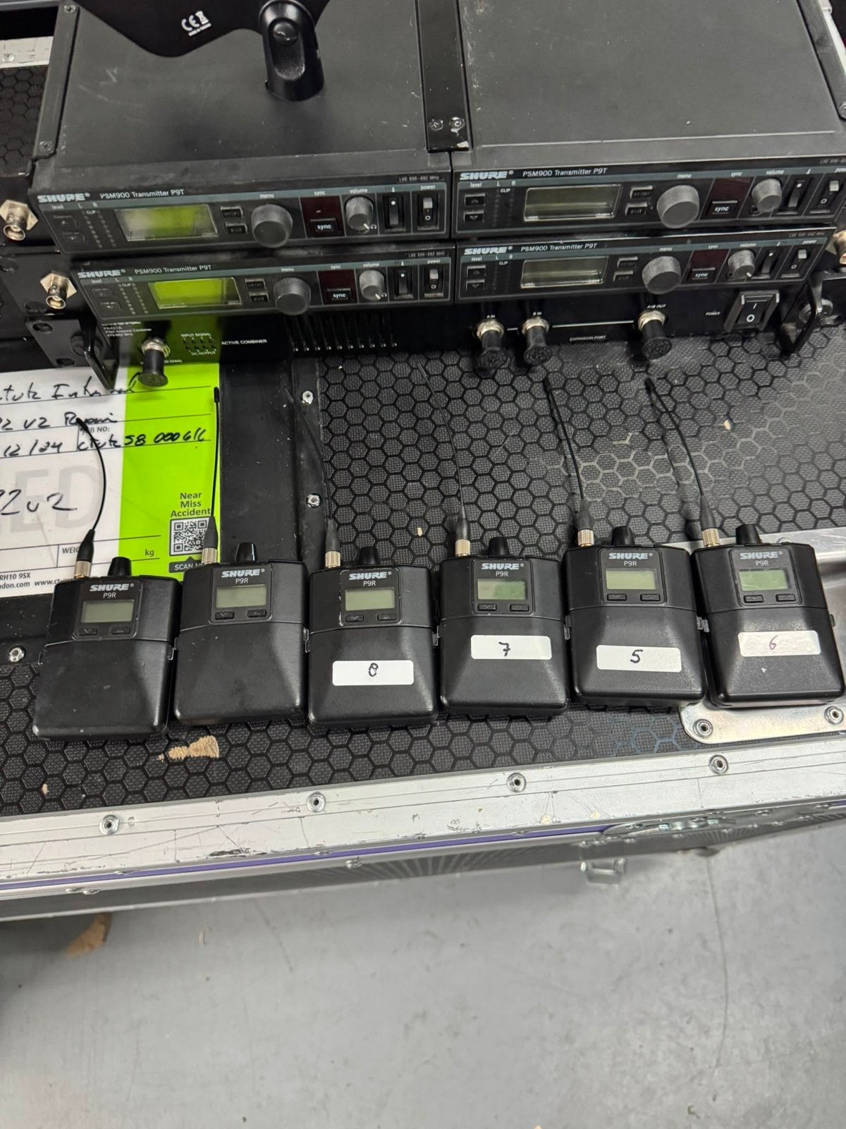Shure PSM900 Draadloos In-Ear Monitor Systeem met Antenne, Gebruikt, Overige typen, Ophalen of Verzenden, Minder dan 500 watt