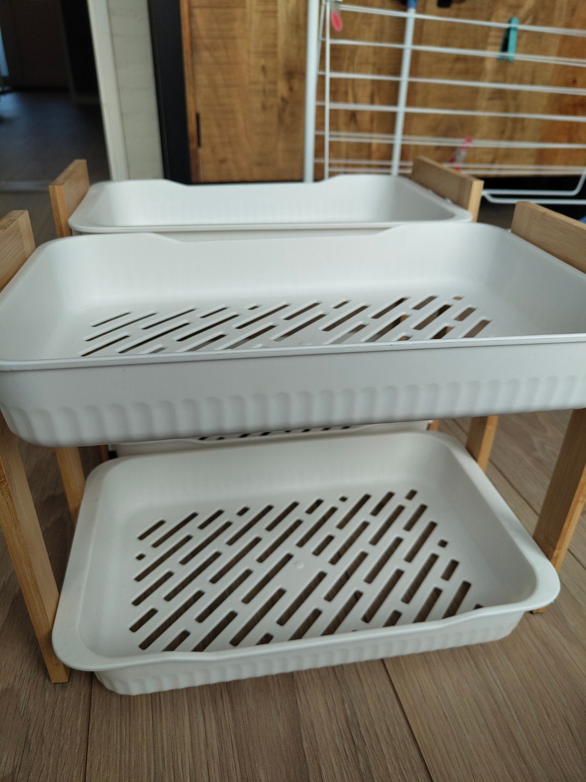 Badkamer organizers/rekjes, Ophalen of Verzenden, Zo goed als nieuw