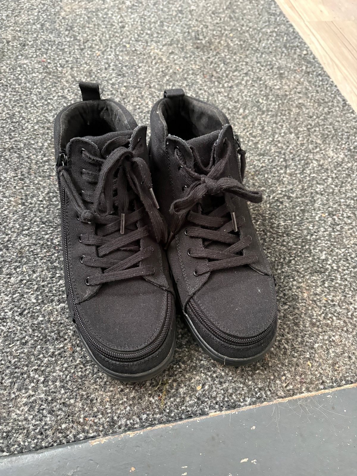 Billy zipper, mt 40/41 spalk vriendelijk, Zwart, Ophalen of Verzenden, Sneakers of Gympen, Zo goed als nieuw