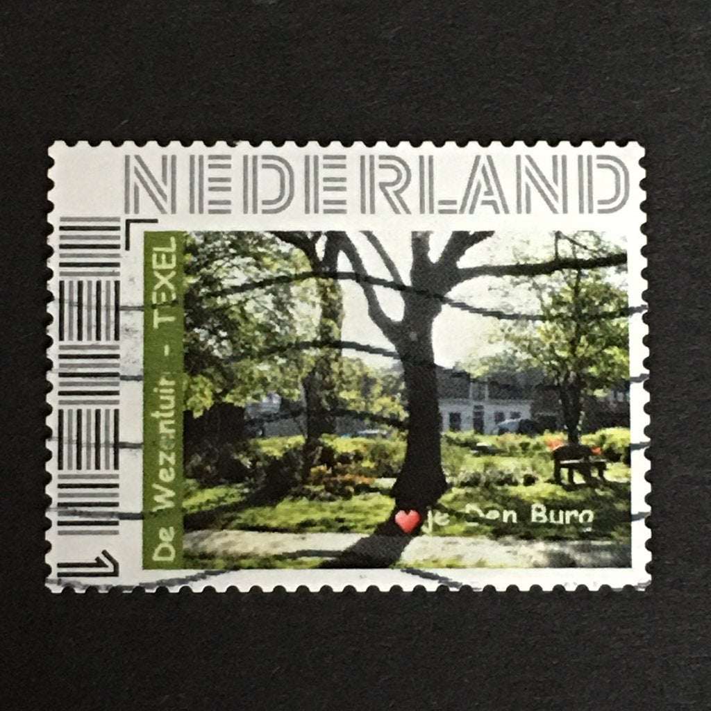 2300 Persoonlijke - De Wezentuin, Texel - gestempeld, Postzegels en Munten, Ophalen of Verzenden, Na 1940, Gestempeld