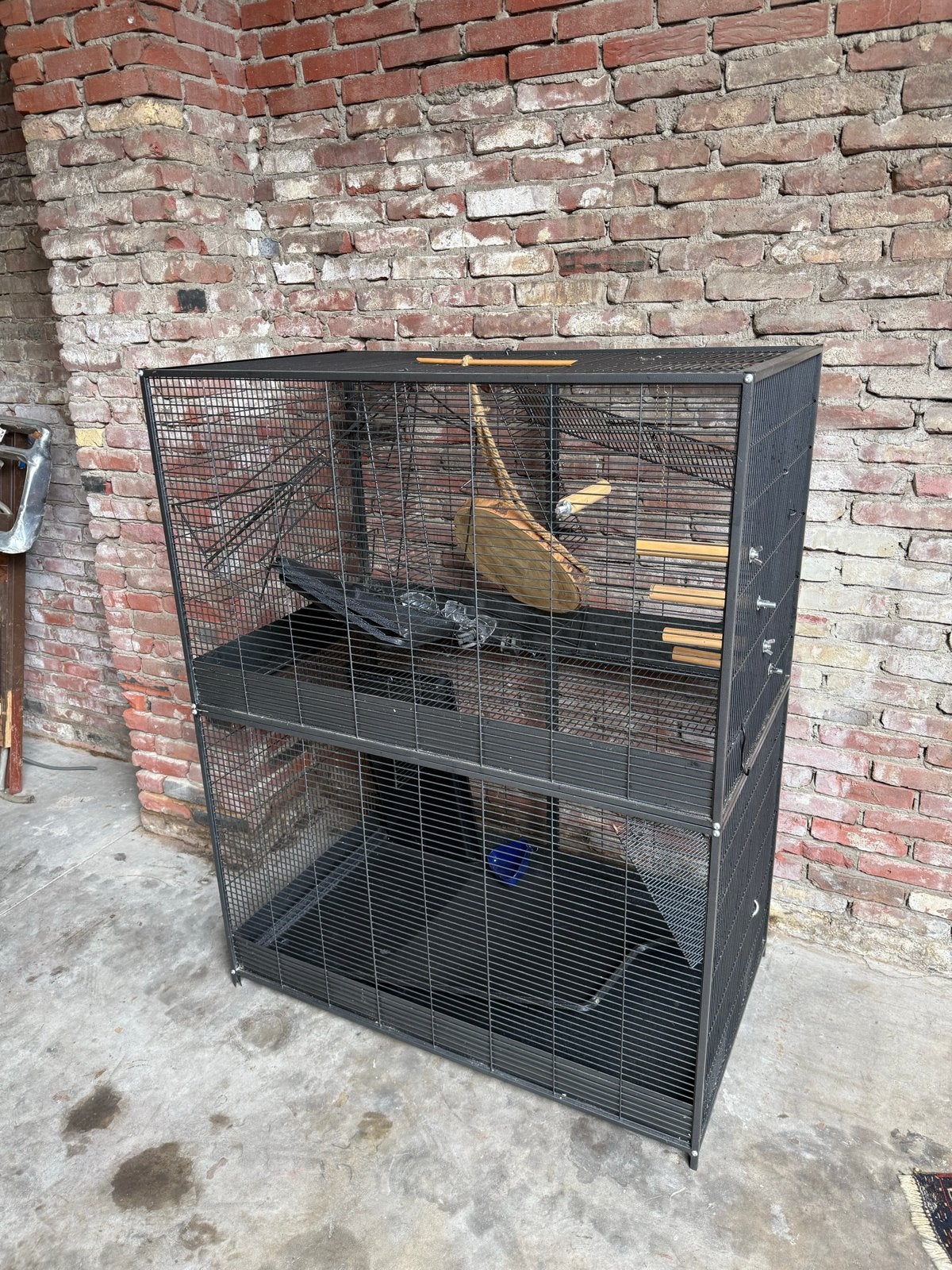 Savic royal suite XL Ratten kooi zgan met wieltjes, Ophalen of Verzenden, Zo goed als nieuw, Overige typen